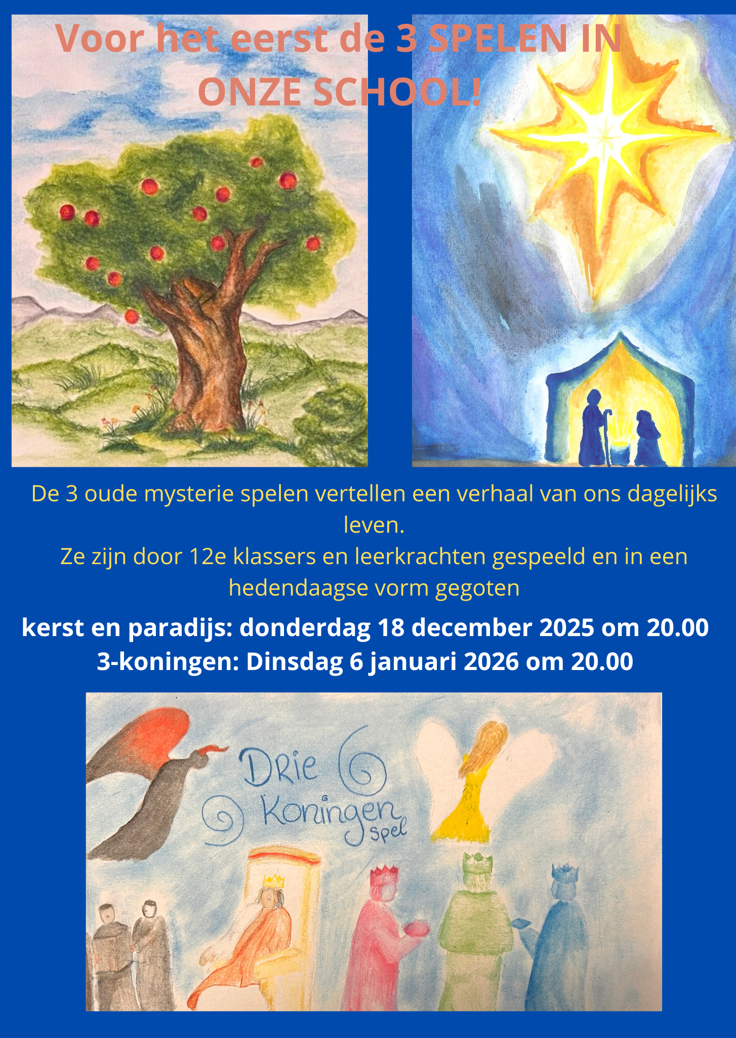 affiche kerstspelen