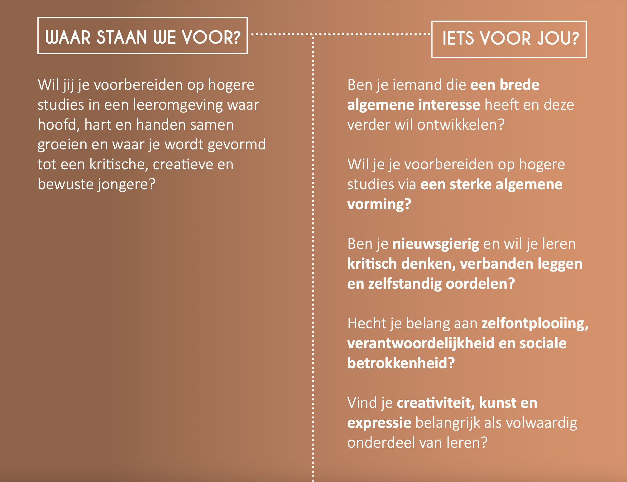 iets voor jou doorstroom